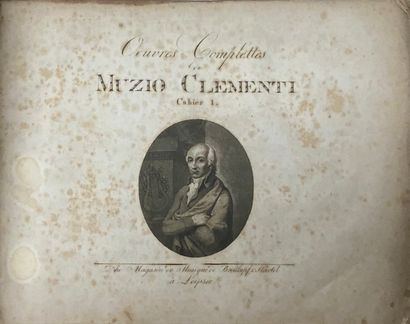 null 
Muzio CLEMENTI - Oeuvres complettes. Cahier I [XII sonates pour le pianoforte]....