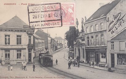 null 
JODOIGNE。一套56张流通的明信片，日期不一（其中几张在1914年之前）。

