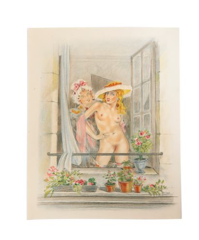 null 
John CLELAND - Mémoires de Fanny Hill, femme de plaisir. Compositions en couleurs...
