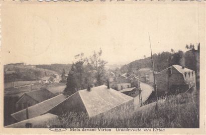 null 
ARLON & SURROUNDINGS. About 120 postcards, various periods.

