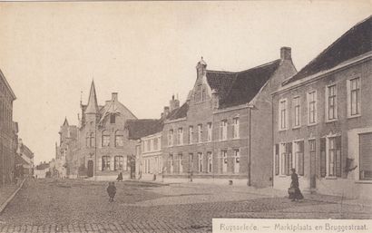 null 
WEST FLANDERS : Ruysselede, Thielt... About 70 postcards, various periods +...