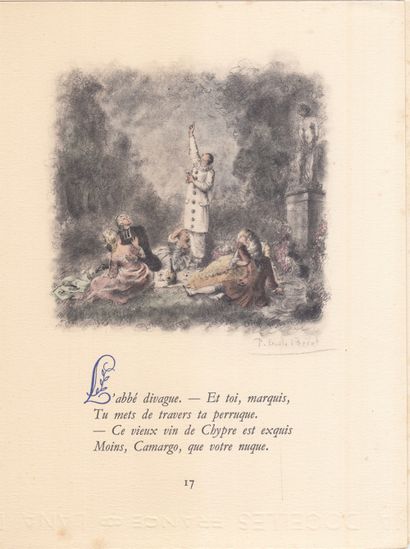 Bécat 
Paul VERLAINE - Réunion de 2 ouvrages illustrés par Paul-Émile BÉCAT.

- Oeuvres...