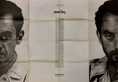 null 
[MAN RAY] «Man Ray».
Milano, Studio Marconi, [1974]. 697 x 995 mm.

Affiche...
