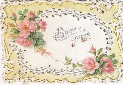 null 
REMEMBRANCE, friendship, wishes, thoughts, congratulations... Set of 80 chromolithographed...