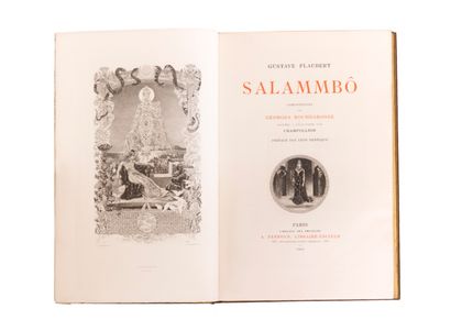 Georges ROCHEGROSSE 
Gustave FLAUBERT - Salammbô. Compositions de Georges ROCHEGROSSE...