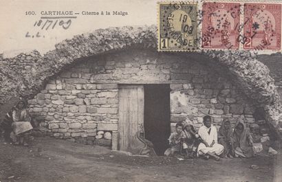 null 
MAGHREB & PORT SAÏD. Environ 105 cartes postales avant 1914.

