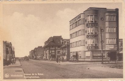 null 
MIDDELKERKE. About 220 postcards, various periods.

