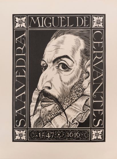 JOU 
Miguel de CERVANTÈS SAAVEDRA - Don Quichotte de la Manche. Traduction française...