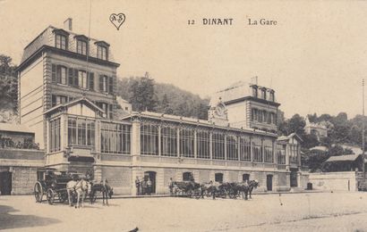 null 
DINANT, Namur, Saint-Servais, Lustin... Ensemble environ 265 cartes postales,...