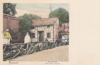 null 
HASSELT. About 149 postcards and 20 small photos: procession of the Virga Jesse,...