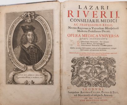 null 
Lazare RIVIÈRE - Opera medica universa, quibus continentur I. Institutionum...