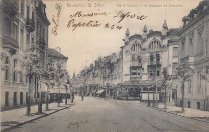 null 
SAINT-GILLES. Set about 100 postcards, one or the other photo. Various tim...