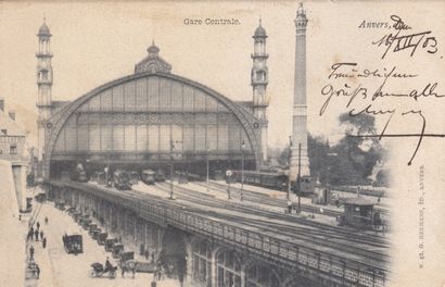 
ANTWERP. About 550 postcards, various periods.

Including...