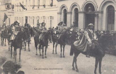 null 
BELGIAN DYNASTY: "Joyful entry" & processions in Liege, Mons, Tournai in honor...