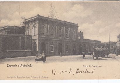 
ANDERLECHT. Set of about 160 postcards,...