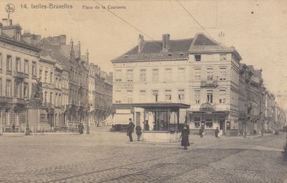 null 
IXELLES. Set of about 65 postcards, various periods.

