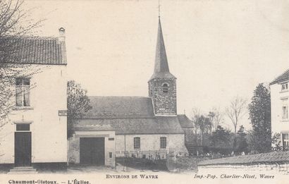 null 
BRABANT WALLON : Chaumont-Gistoux (+/-20), Villers, Limal... Set of 38 postcards,...