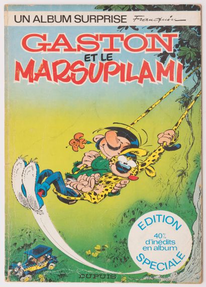 null 
FRANQUIN - Gaston. Lot of 10 albums in EO. 
 Dupuis, various dates.

-6-. Blunders...