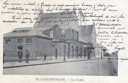 null 
BLANKENBERGHE. About 340 postcards, various periods.

