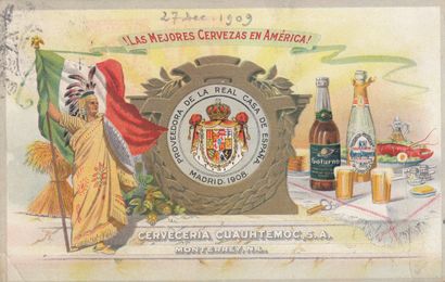 null 
MEXICO: MONTERREY. Set of 23 postcards, having circulated between the years...