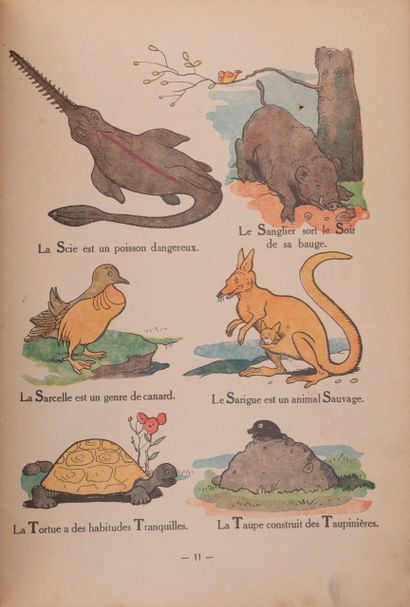 RABIER 
Benjamin RABIER - Lot of 13 albums illustrated by RABIER.

- Alfred THEULOT...