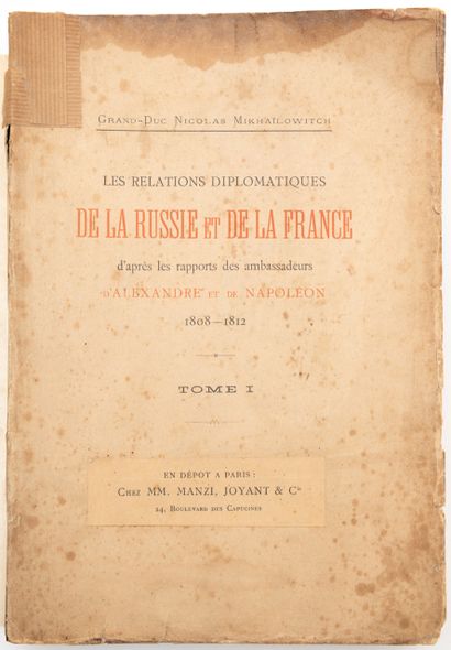 null 
[RUSSIE] NIKOLAÏ MIKHAÏLOVOTVH ROMANOV, GRAND-DUC DE RUSSIE - Les Relations...