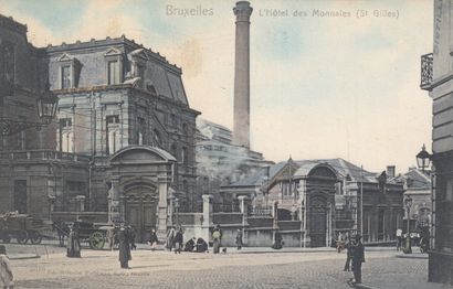 null 
BRUXELLES, Uccle, exposition de 1910... Environ 100 cartes postales.

