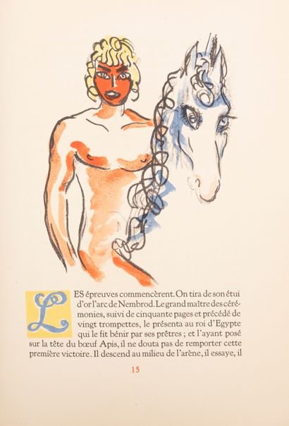 VAN DONGEN 
VOLTAIRE - La Princesse de Babylone. Lithographies originales en couleurs...