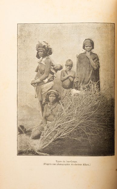 null 
Camille COQUILHAT - Sur le Haut-Congo.
Paris, J. Lebègue, 1888, In-8, 230 x...