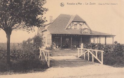 null 
海岸，佛兰德斯，1914-1918年的毁灭。约240张明信片。 

