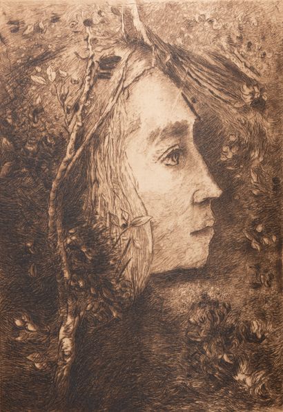 null 
Edmond PICARD - Imogene. Final edition. [Frontispiece by Odilon REDON].
Brussels,...