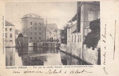 AALST & SURROUNDINGS. About 50 postcards,...