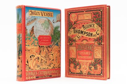 null 
Jules VERNE - Les Enfants du capitaine Grant. Voyage autour du monde. 172 illustrations...
