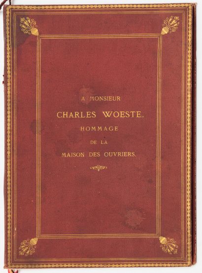 
[BRUXELLES MANUSCRIT] [Charles WOESTE ]-...