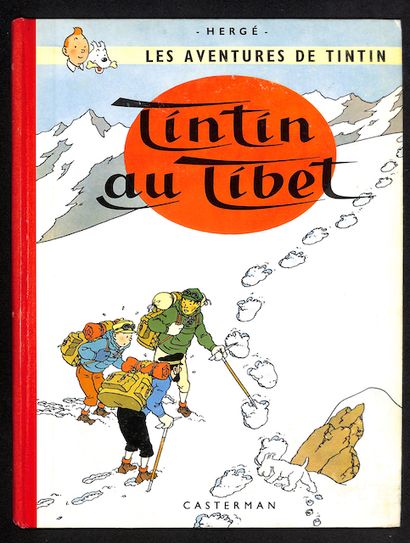 null HERGÉ - Tintin in Tibet. 
 Casterman, 1960. Red spine. 4th plate B29.

BELGIAN...
