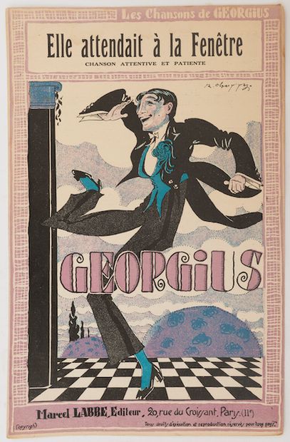 null [PARTITIONS] Raymond CHOPPY (ILLUSTRATEUR 1891-1990) - Set of 21 scores and...