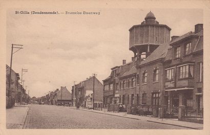 null DENDERMONDE & SURROUNDINGS. Set of about 270 postcards, various periods & 6...