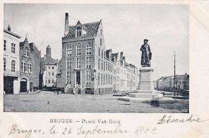 null WESTERN FLANDERS. Set of about 115 postcards.