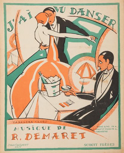 VAN CAULAERT [PARTITIONS] Jean-Dominique VAN CAULAERT (SAINT-SAULVE, 1897 - SURESNES,...