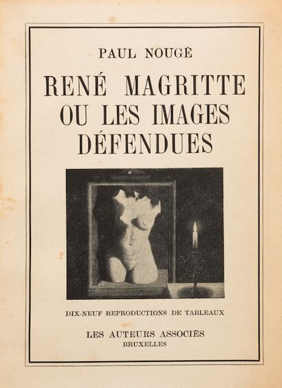 null Paul NOUGÉ - René Magritte or The Forbidden Images. Nineteen reproductions of...