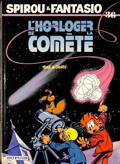 null FRANQUIN / FOURNIER / JANRY & TOME /MACHEROT - Set of 5 first-edition comics.
...