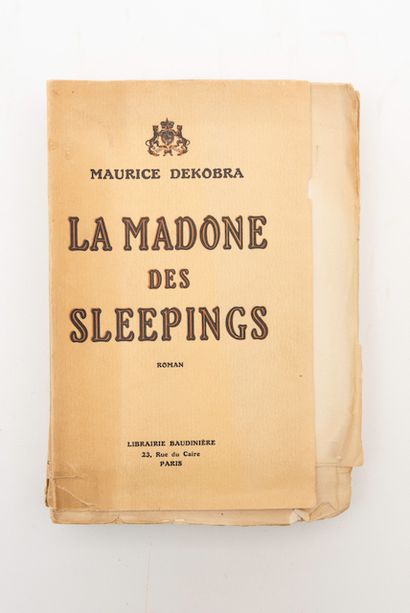 null Maurice DEKOBRA - La Madone des sleepings. A cosmopolitan novel.
Paris, Libraire...