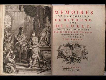 Maximilien de Béthune, duc de Sully Mémoires. Mis en ordre avec des remarques par...