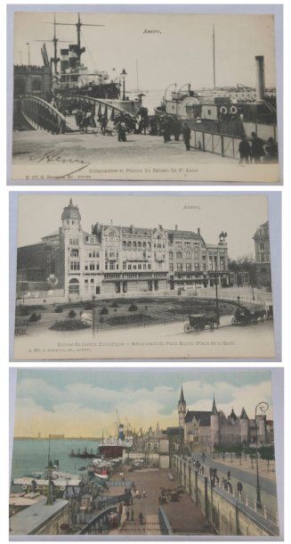 Anvers & Environs Environ 300 cartes postales, époques diverses. Calmpthout, Mol...