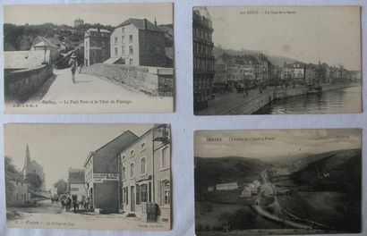 Liège et environs Environ 290 cartes postales, époques diverses. Durbuy, Spa, Gileppe,...