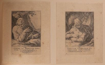 Goltzius 
Hendrik GOLTZIUS (MÜHLBRACHT, 1558 - HAARLEM, 1617) - Le Christ, les douze...