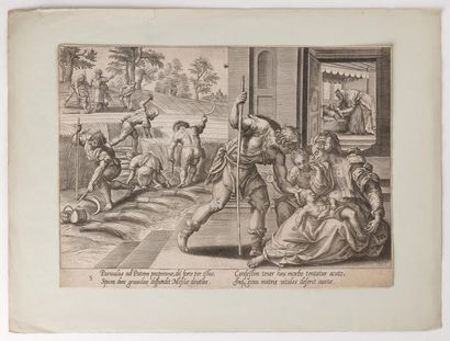 Muller, van Heemskerck, Collaert 
Harmen Jansz MULLER (1540 - 1617) D'APRÈS MAARTEN...