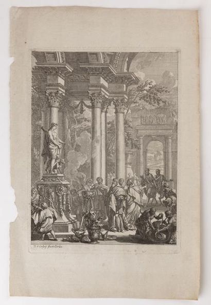 van Orley 
Richard van ORLEY (BRUXELLES, 1663 - BRUXELLES, 1732) - 12 scènes gravées...