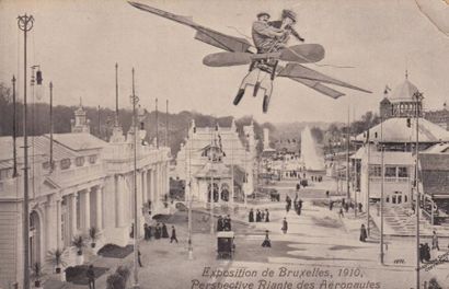 null 
BRUXELLES. Expo 1910. Environ 165 cartes postales.

