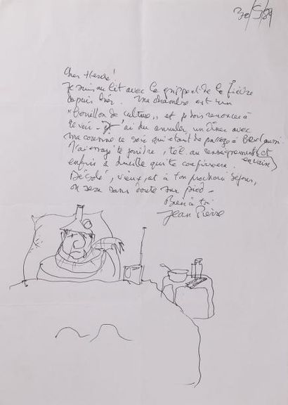 null 
Jean-Pierre HOCK (BRUXELLES, 1931 - 2015), ARTISTE PEINTRE - Ensemble de 7...
